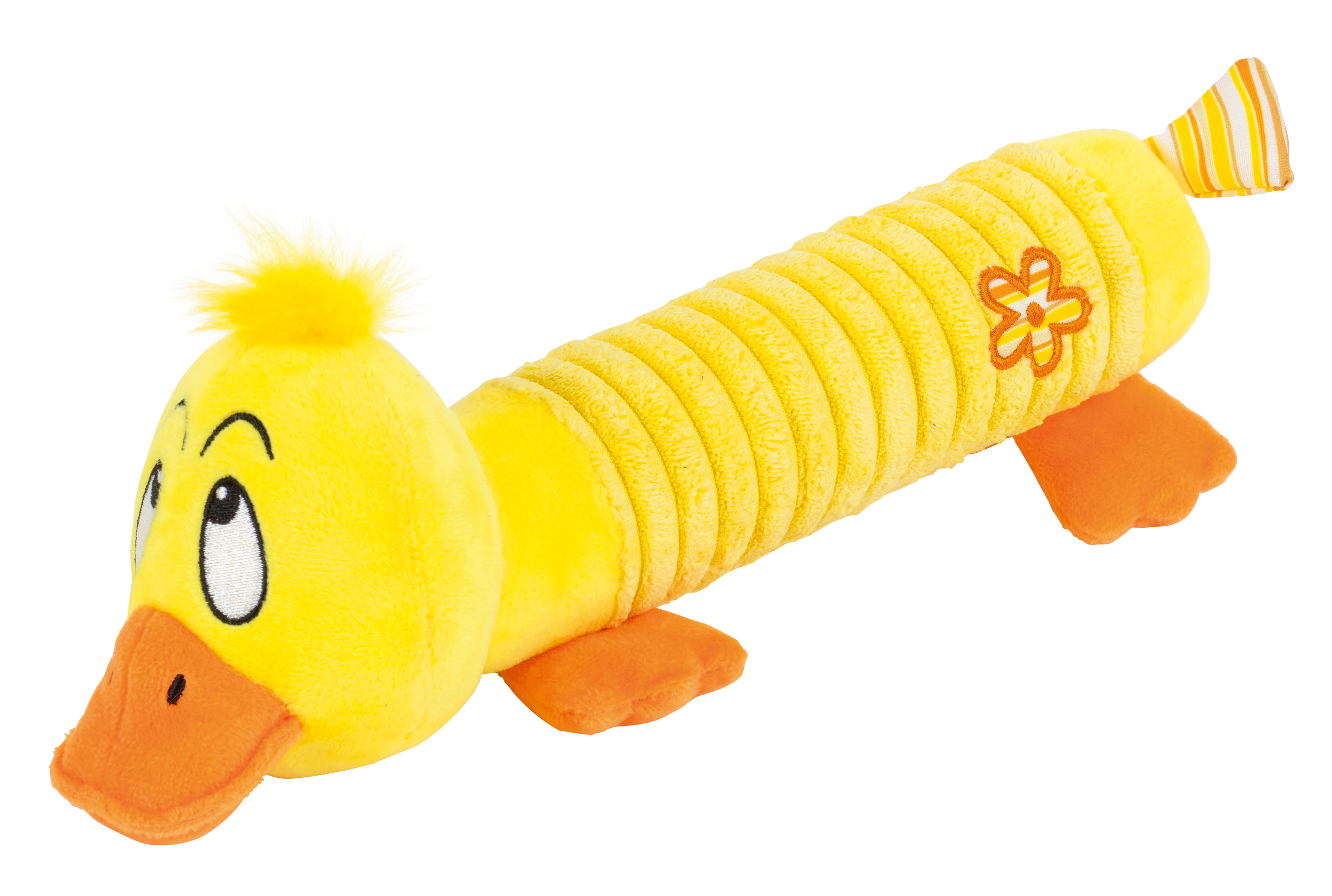 GOOD JOUET PELUCHE CANARD LONG JAUNE 28x8,9cm