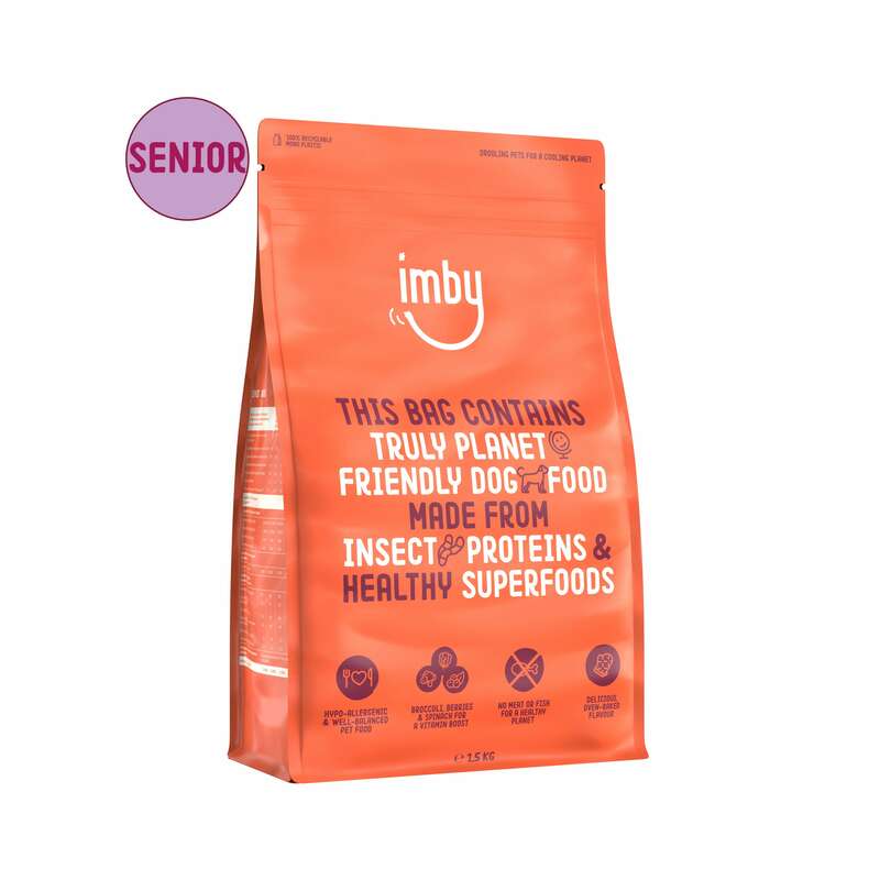 Imby Alimentation à base de protéines d'insectes senior 5KG