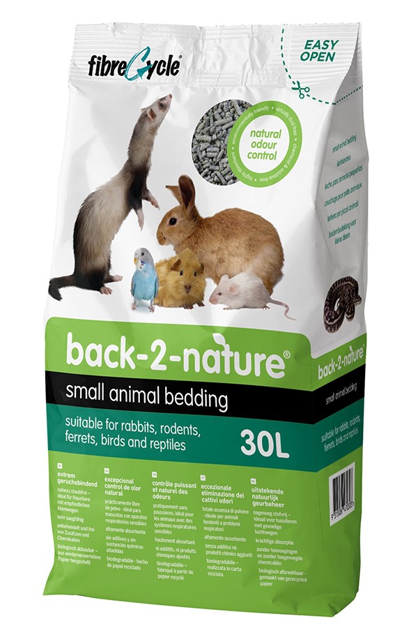 Back2Nature Pet Bedding Kl.Dieren Cellul.Fib(Back2Nature) 30Ltr