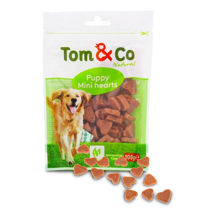 T&C PUPPY MINI HEART 100G