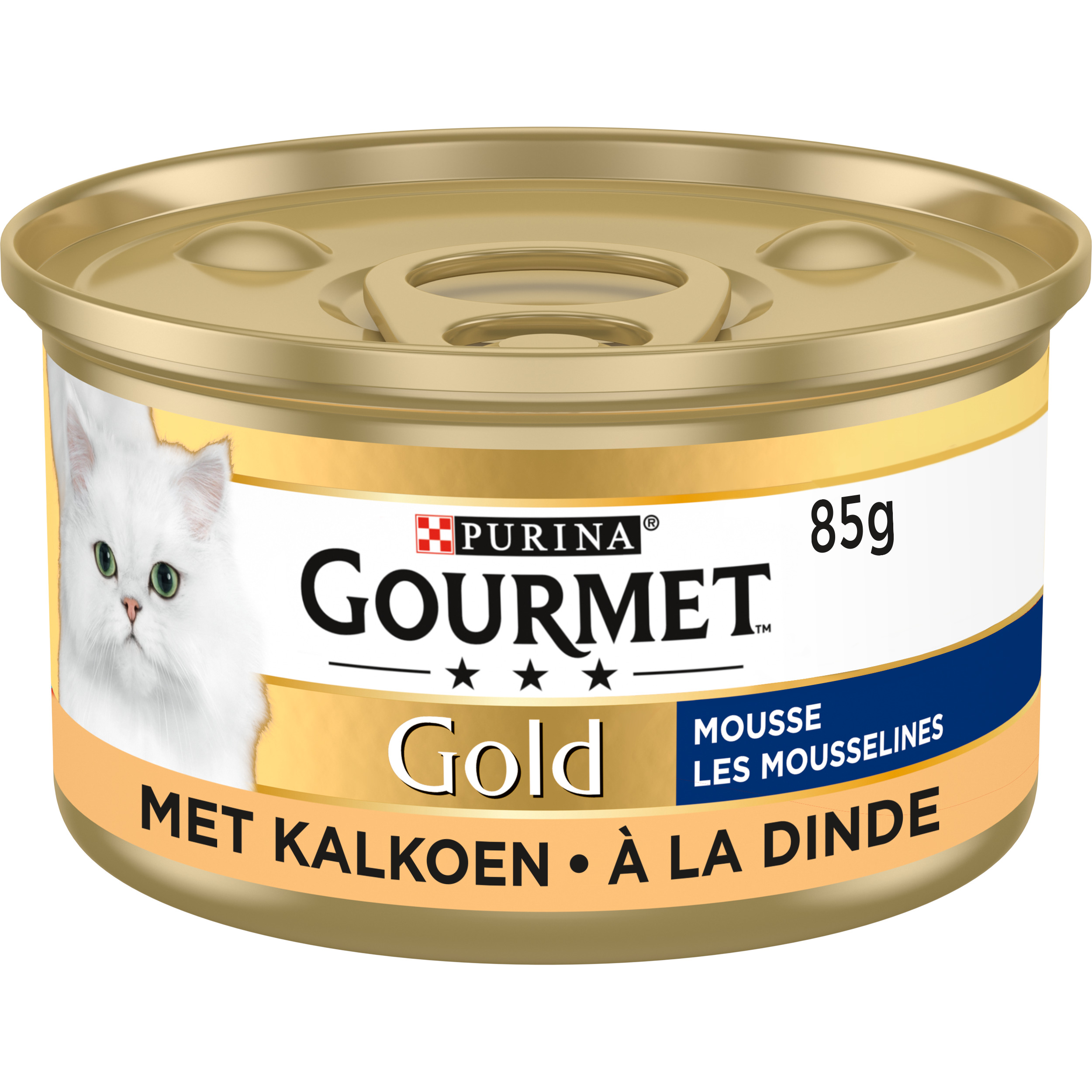 GOURMET GOLD MOUSSE DINDE 85G 