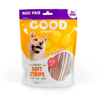 400G GOOD CHICKEN SOFT STRIPS MAXI PACK