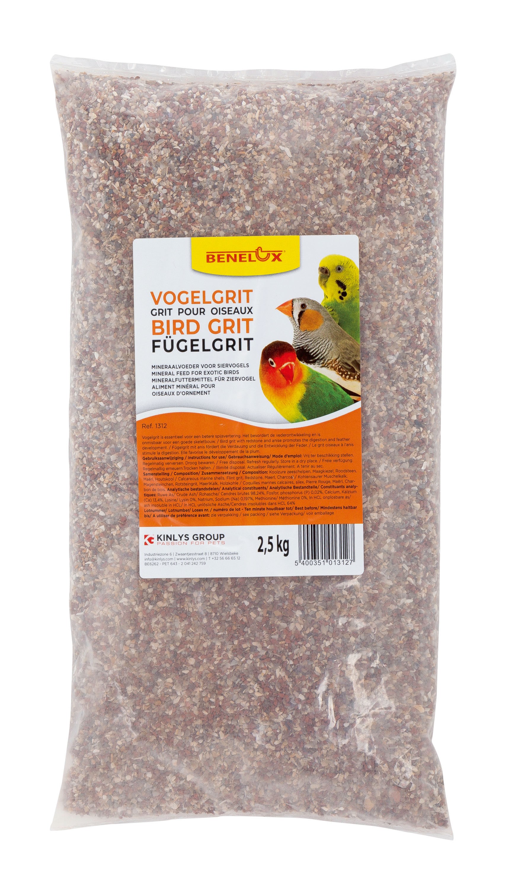 Tom&Co Grit Oiseaux 2,5Kg