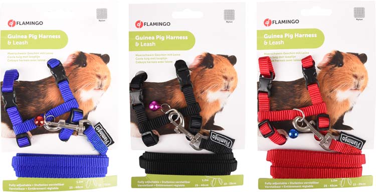 FLAMINGO CAVIA TUIG + LOOPL 15/25CM 13x2,5x20,5 