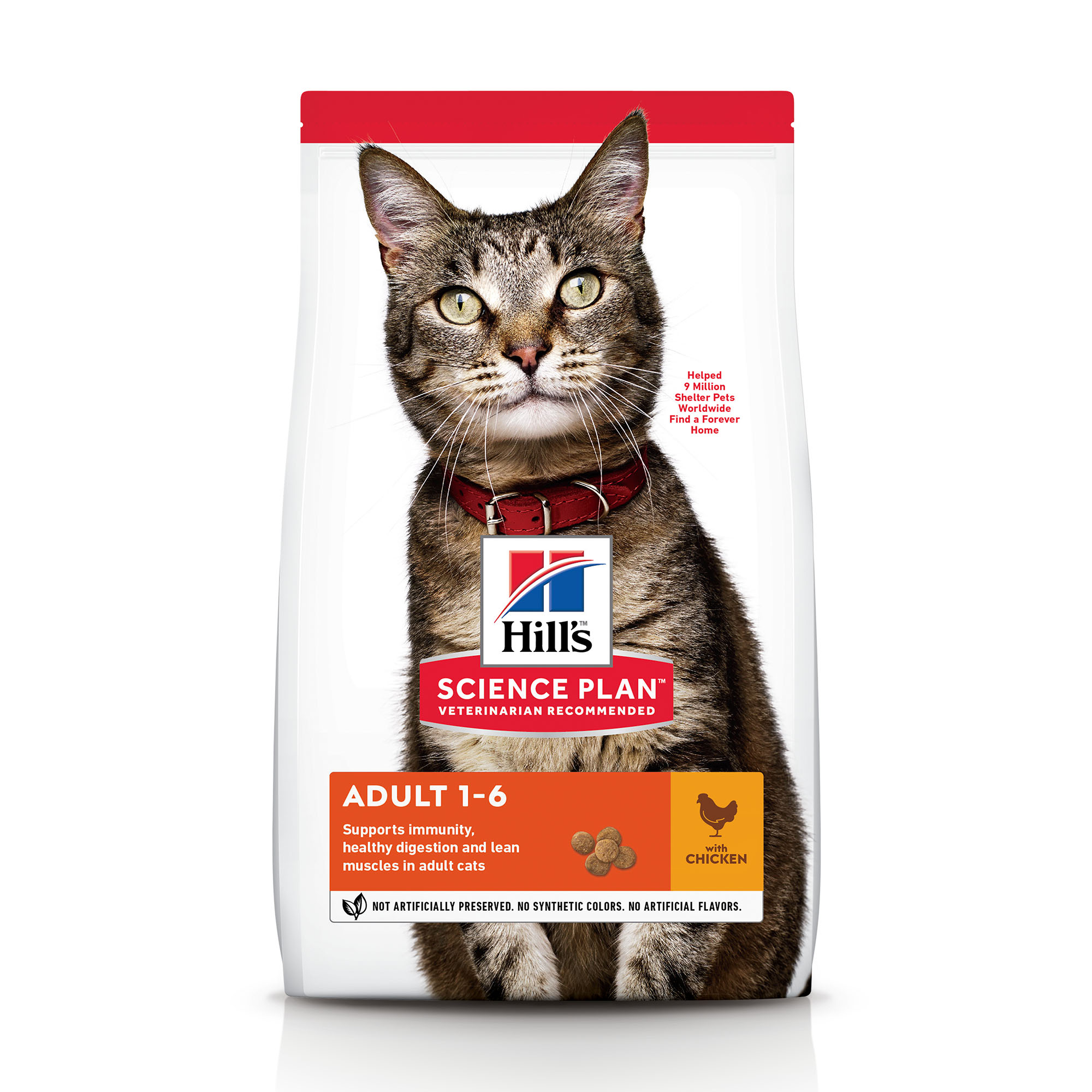 Hill's Science Plan Adult croquettes pour chat au poulet 7 kg