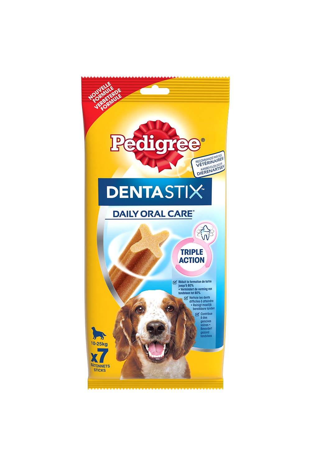 Pedigree Dentastix Dagelijks Snacks  Medium 7 Stuks 180 G