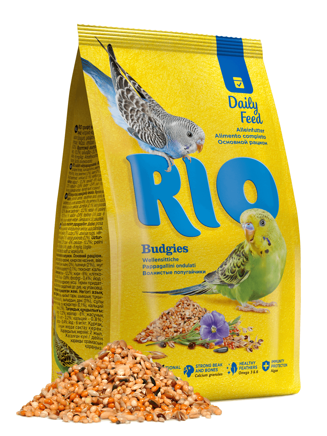 RIO ALIMENT QUOTIDIEN PERRUCHES 1KG