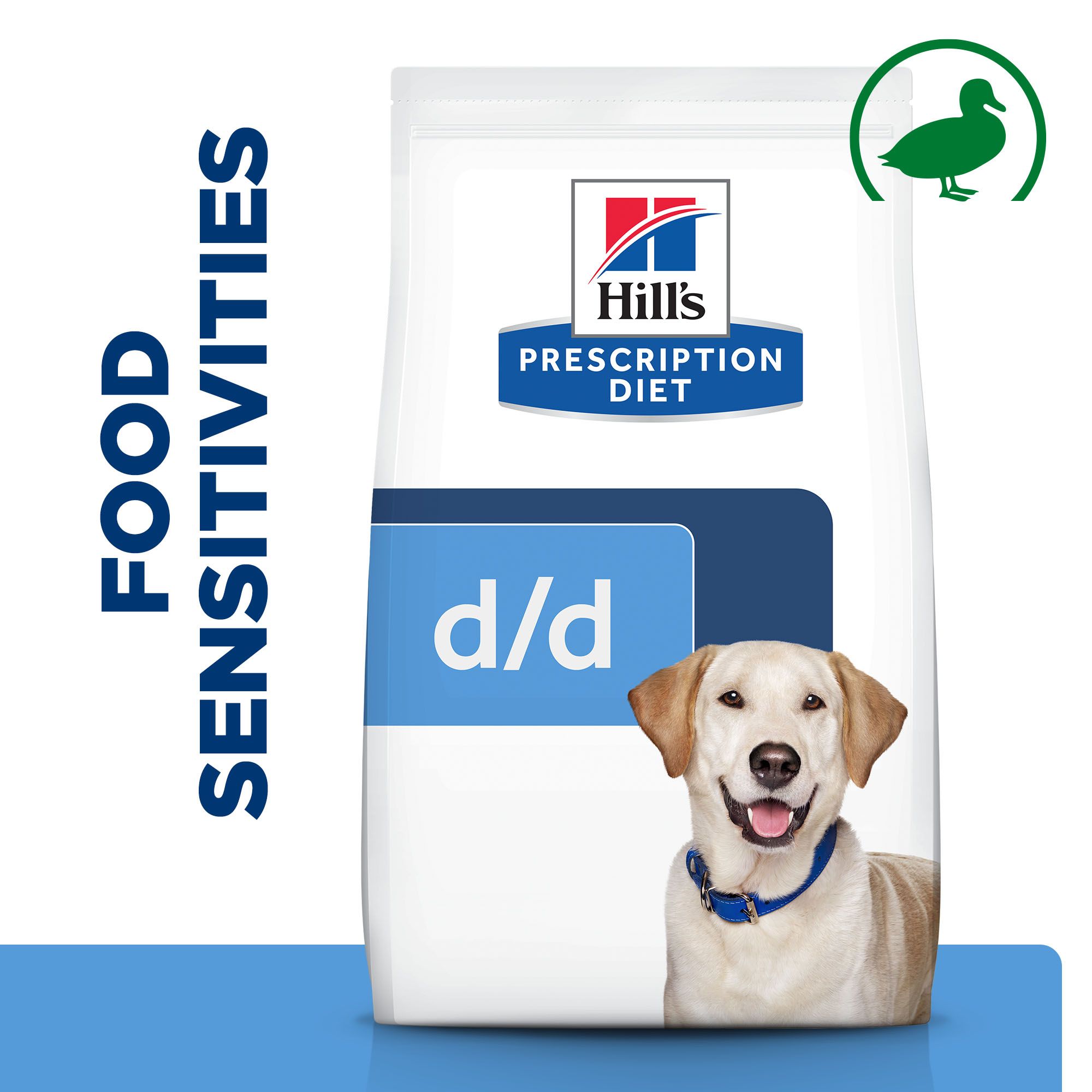 Hill's Prescription Diet d/d Food Sensitivities Hondenvoer met Eend & Rijst Zak 12kg