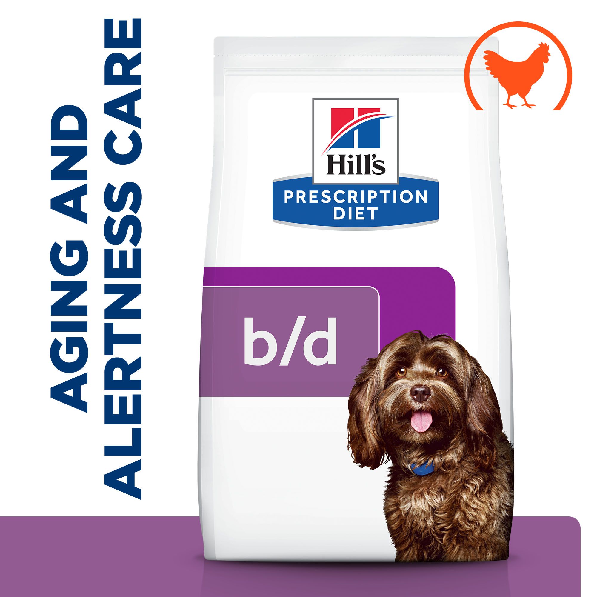 HILL'S PRESCRIPTION DIET CHIEN B/D BRAIN AGEING CARE 12KG 