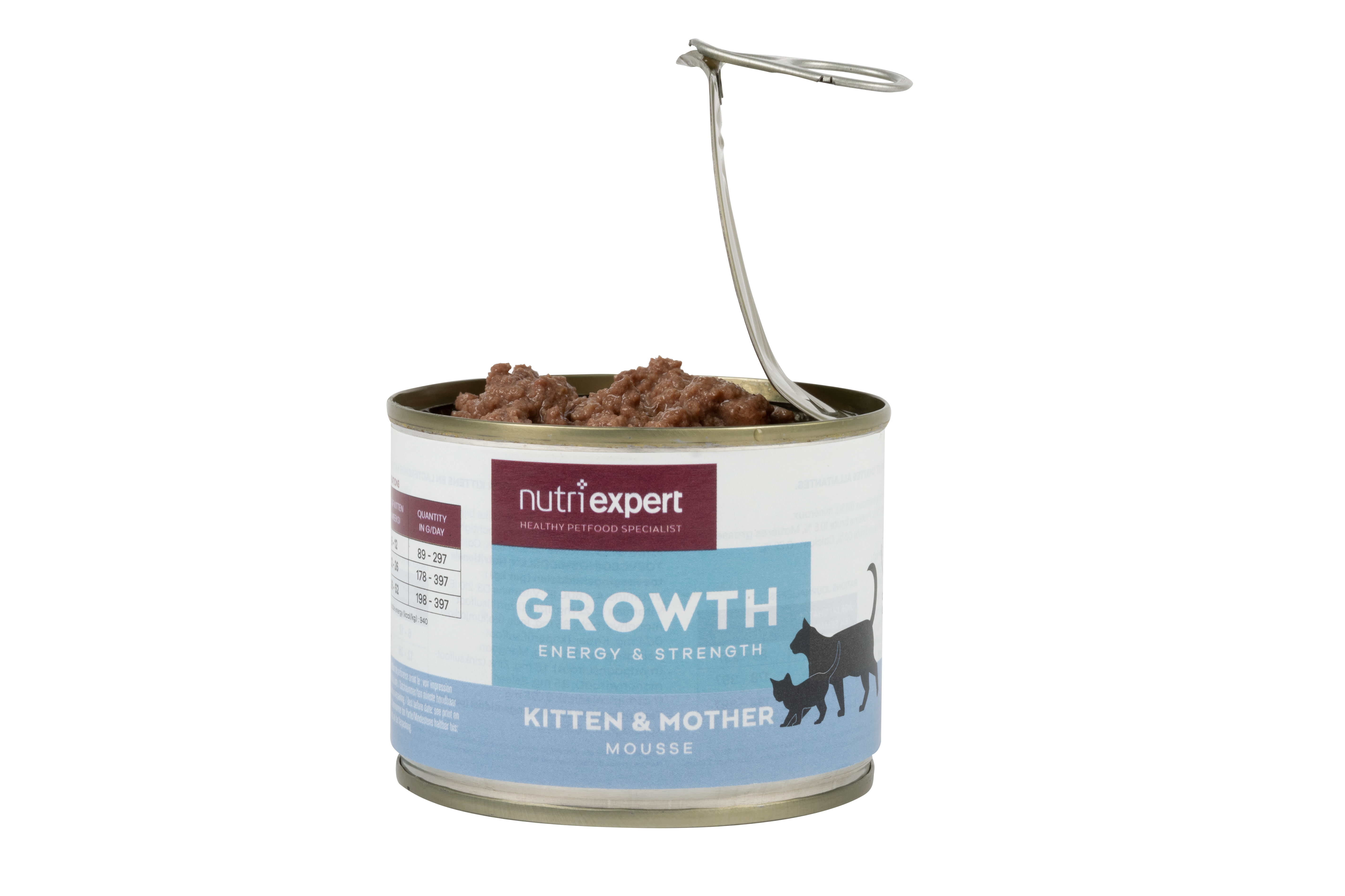 Nutri Expert Conserve | Mousse | Growth | Energy & Strength | Chat (Junior) | 200g