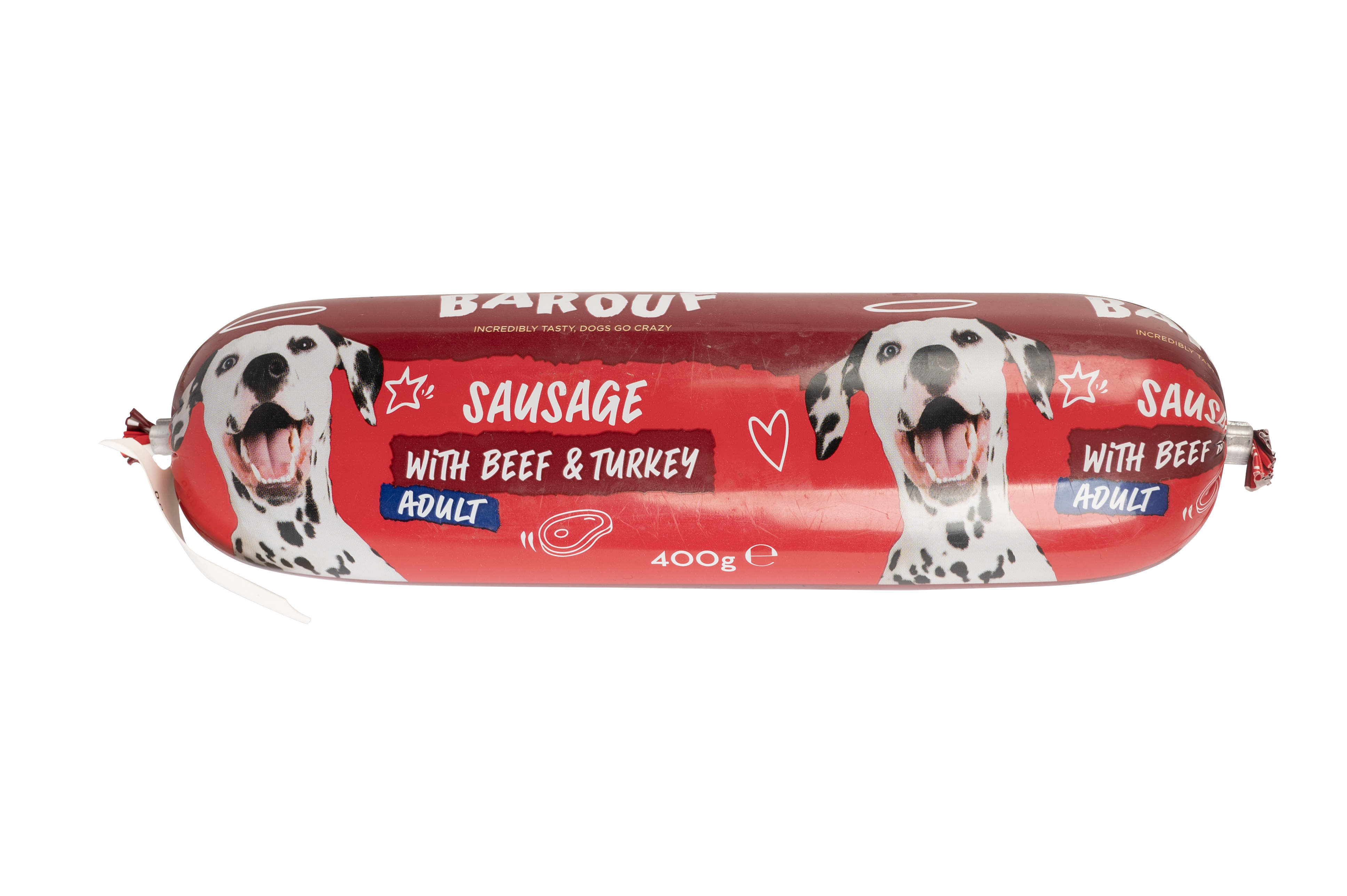 Worst| Rund & Kalkoen | Hond (Adult) | 400gr