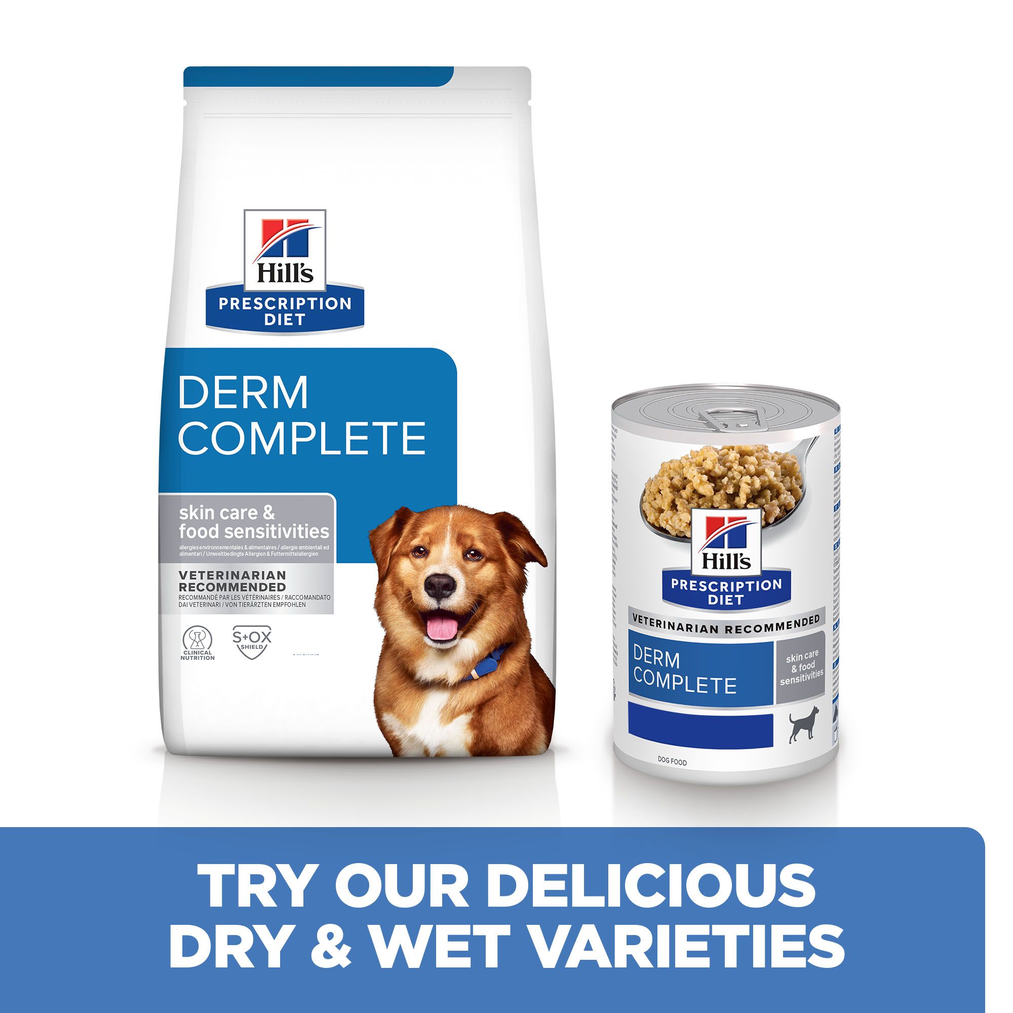 HILL'S PRESCRIPTION DIET CHIEN DERM COMPLETE 1.5kg