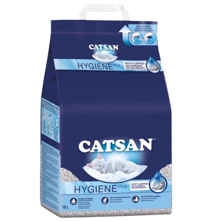 Kattenbakvulling Catsan Hygiène+ 18l