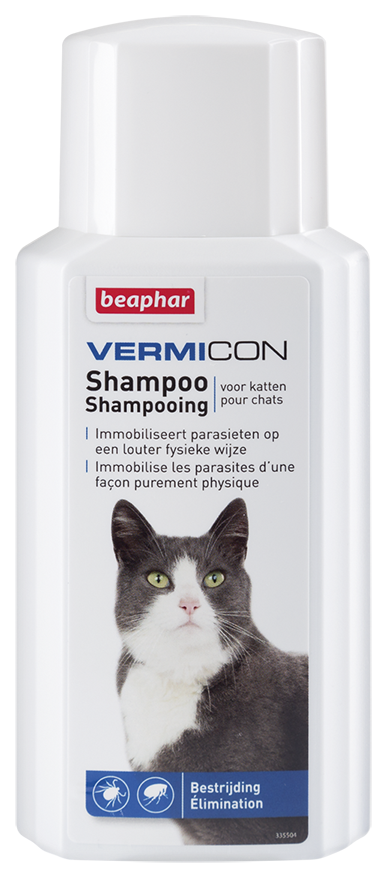 Beaphar Vermicon Shampooing Chat Pour Chat 200Ml 