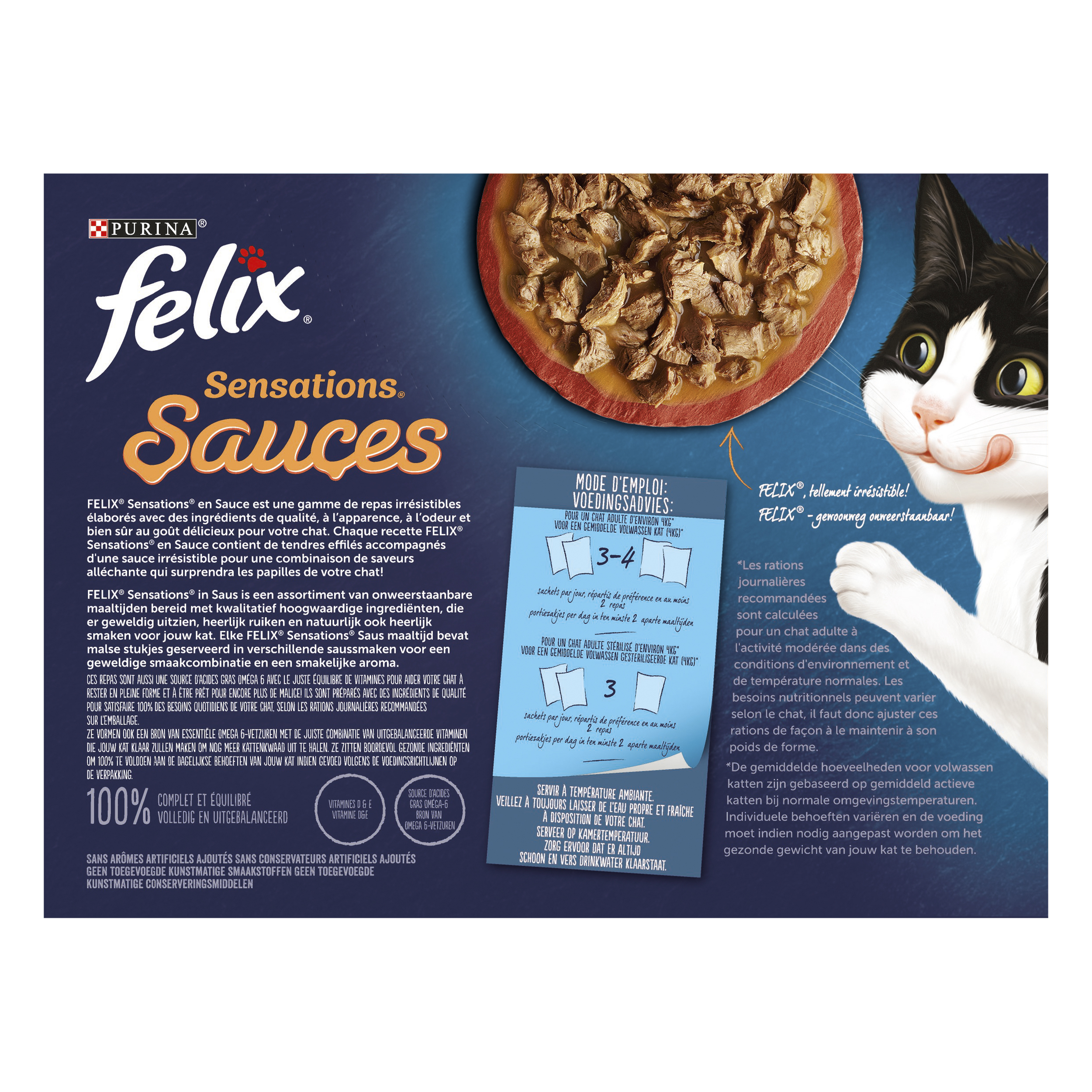 FELIX KAT Sensations Countryside Selectie in Saus 12x85g adult 