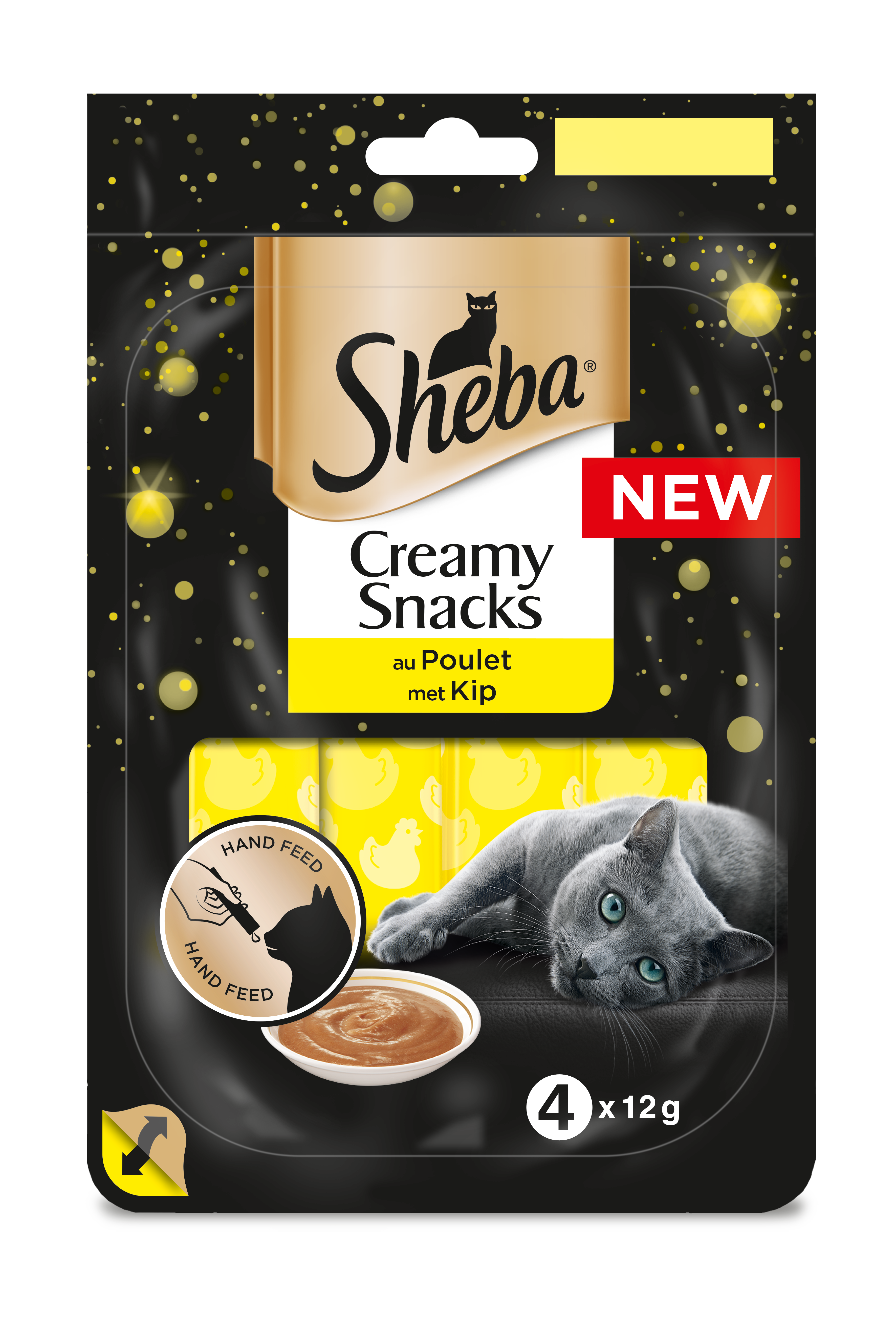 SHEBA CREAMY SNACKS POULET