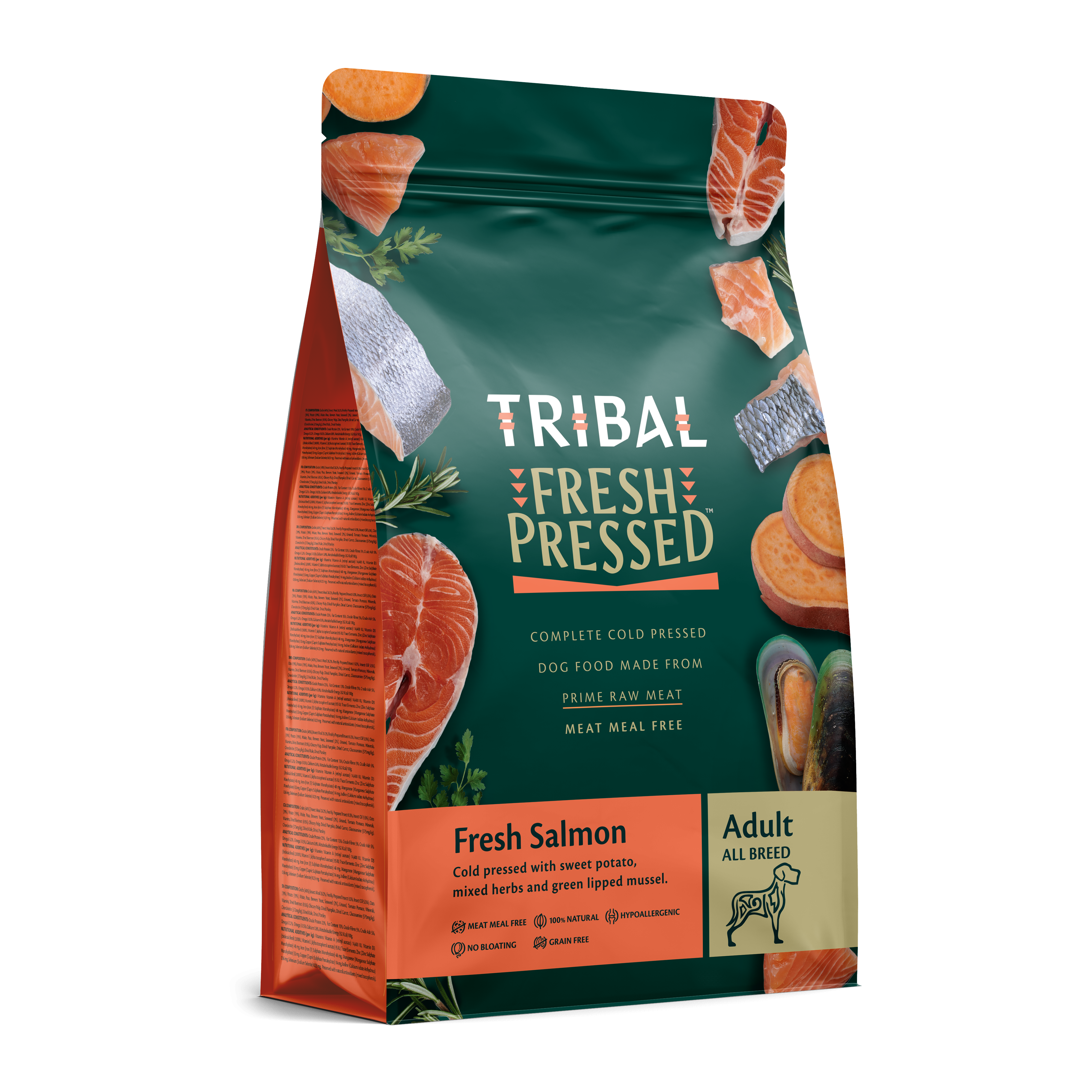 Tribal Fresh Pressed Saumon Pour Chien Adulte 2,5Kg