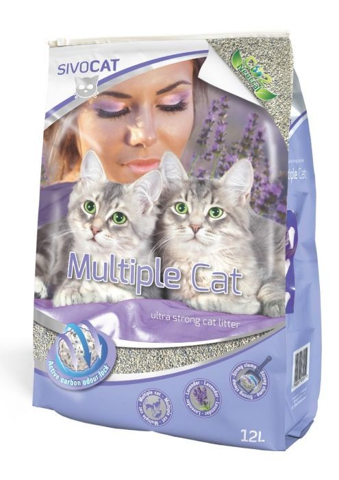 Sivocat Multiple Cat Klompvormende Kattenbakvulling 12L