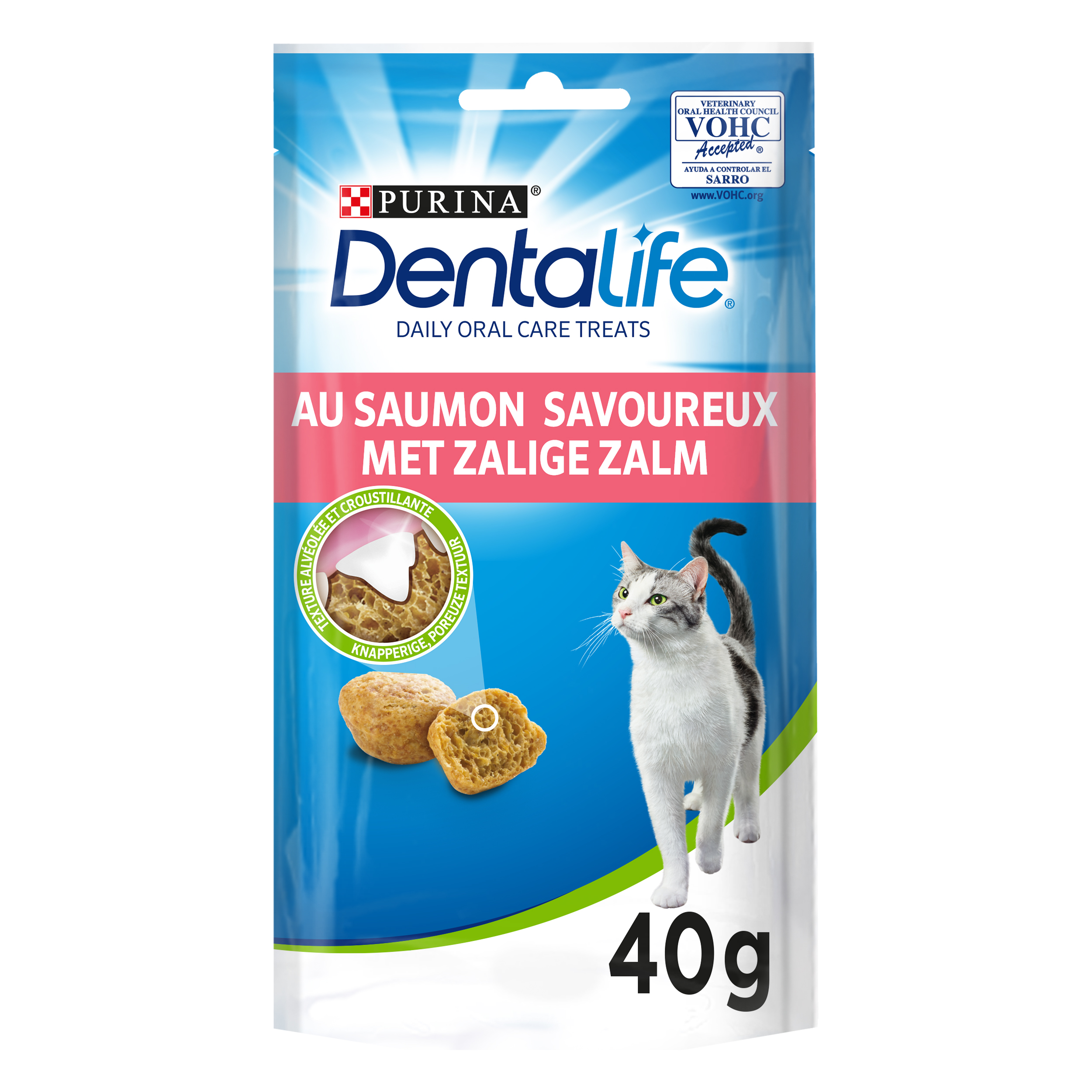 DENTALIFE Kat Zalm adult 40g