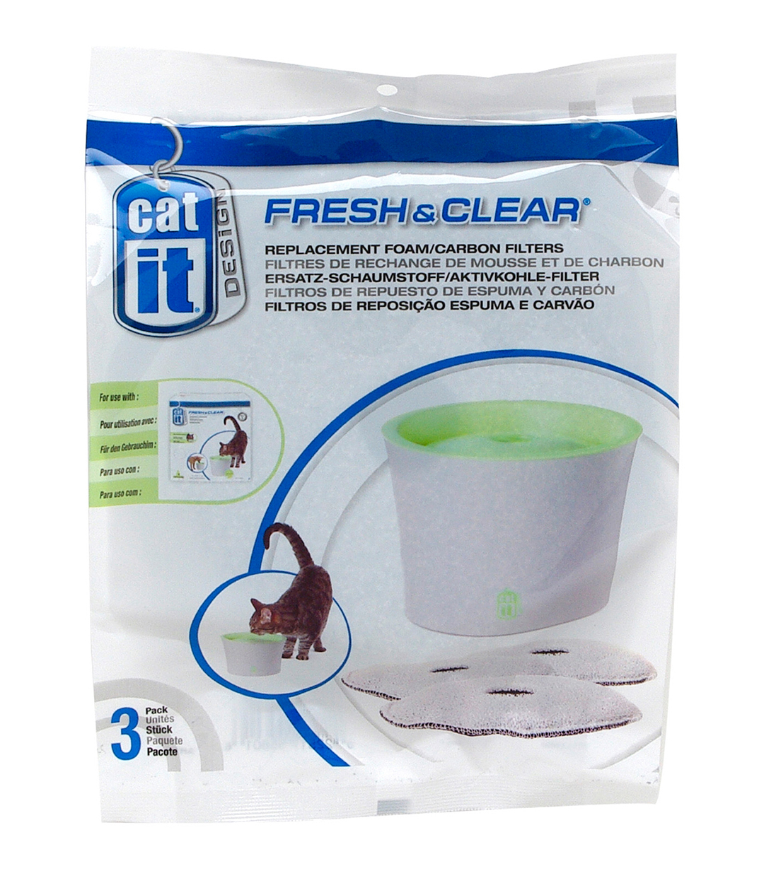 Cat It Ca Filter Fresh & Clear 3L (3Pcs)