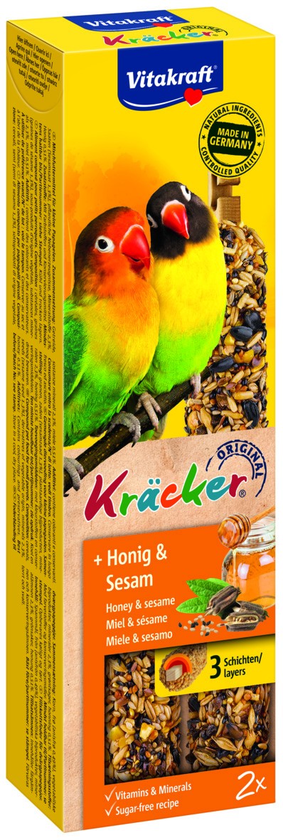 Kracker Original Agapornis Miel Et Sésame