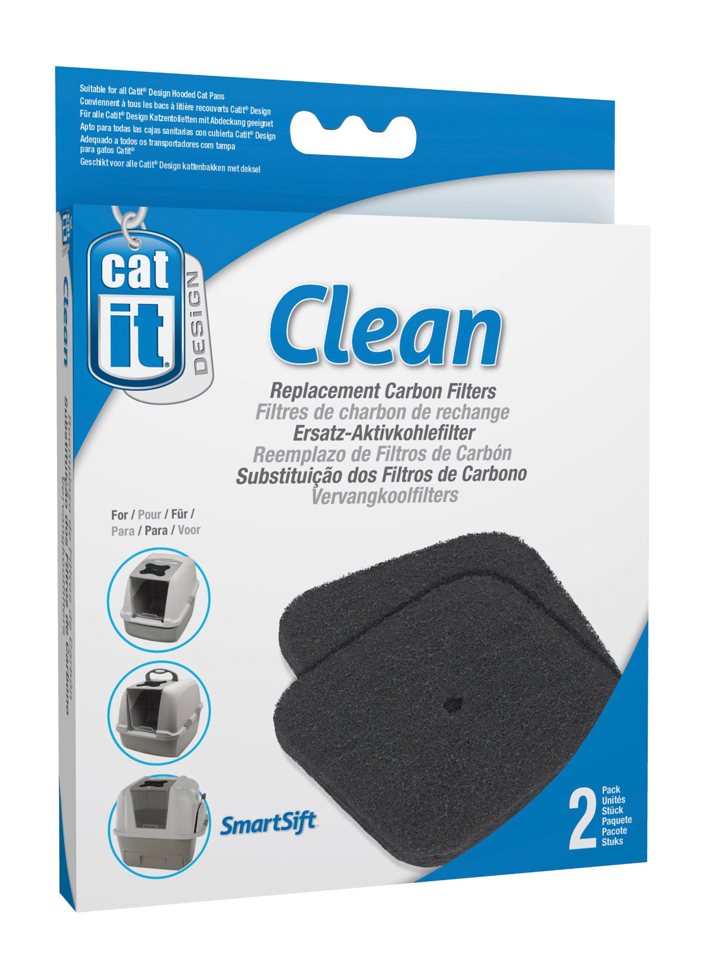 Cat Itca Recharge Pour Bac A Chat 2Pcs