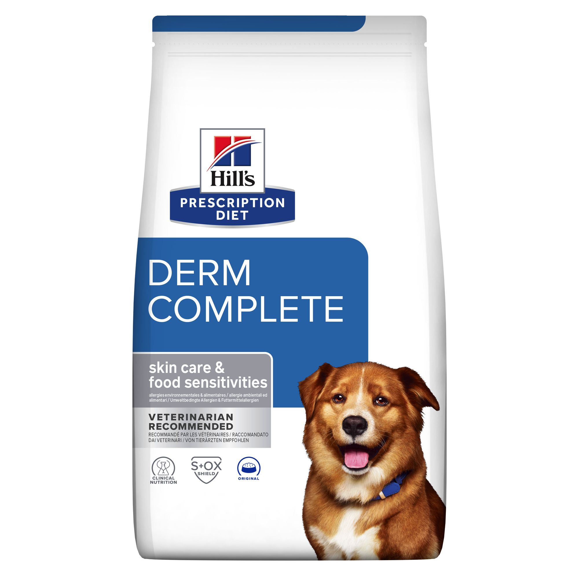 HILL'S PRESCRIPTION DIET CHIEN DERM COMPLETE 12KG