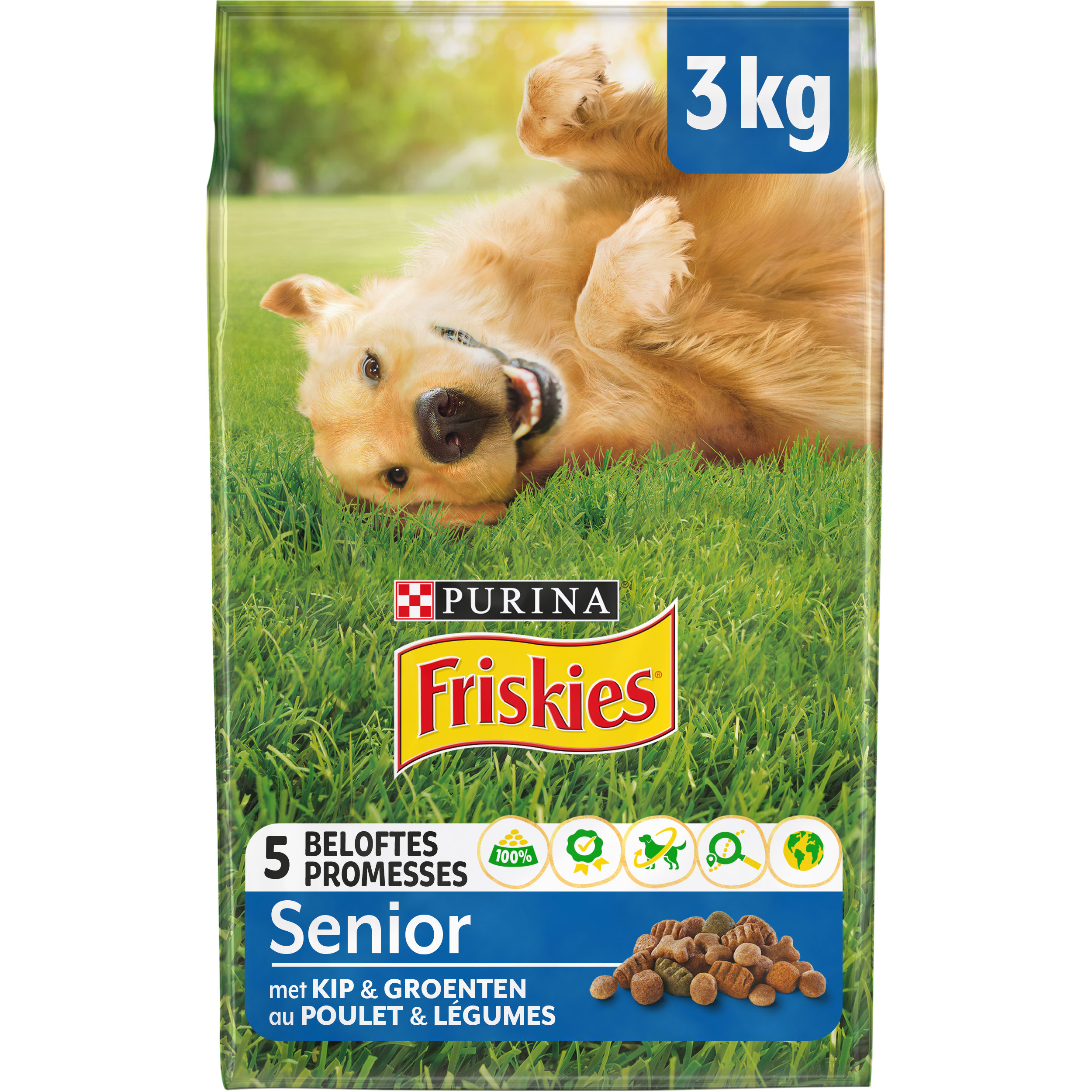 Friskies Senior Au Poulet Et Légumes  3Kg