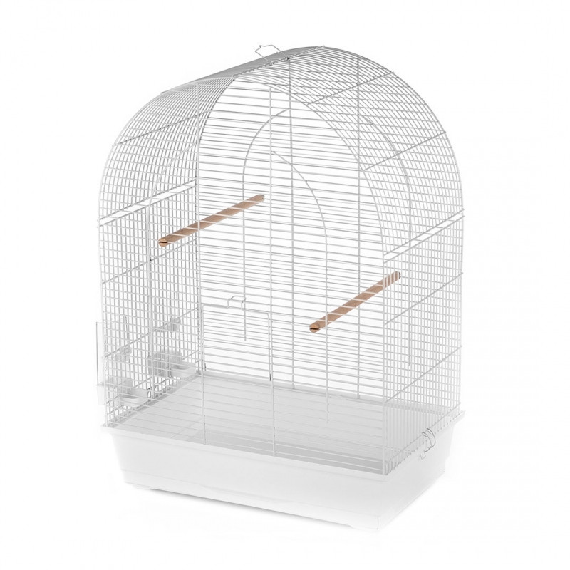 Duvo+ Cage Lusi 3 54X34X75Cm Blanc/Blanc