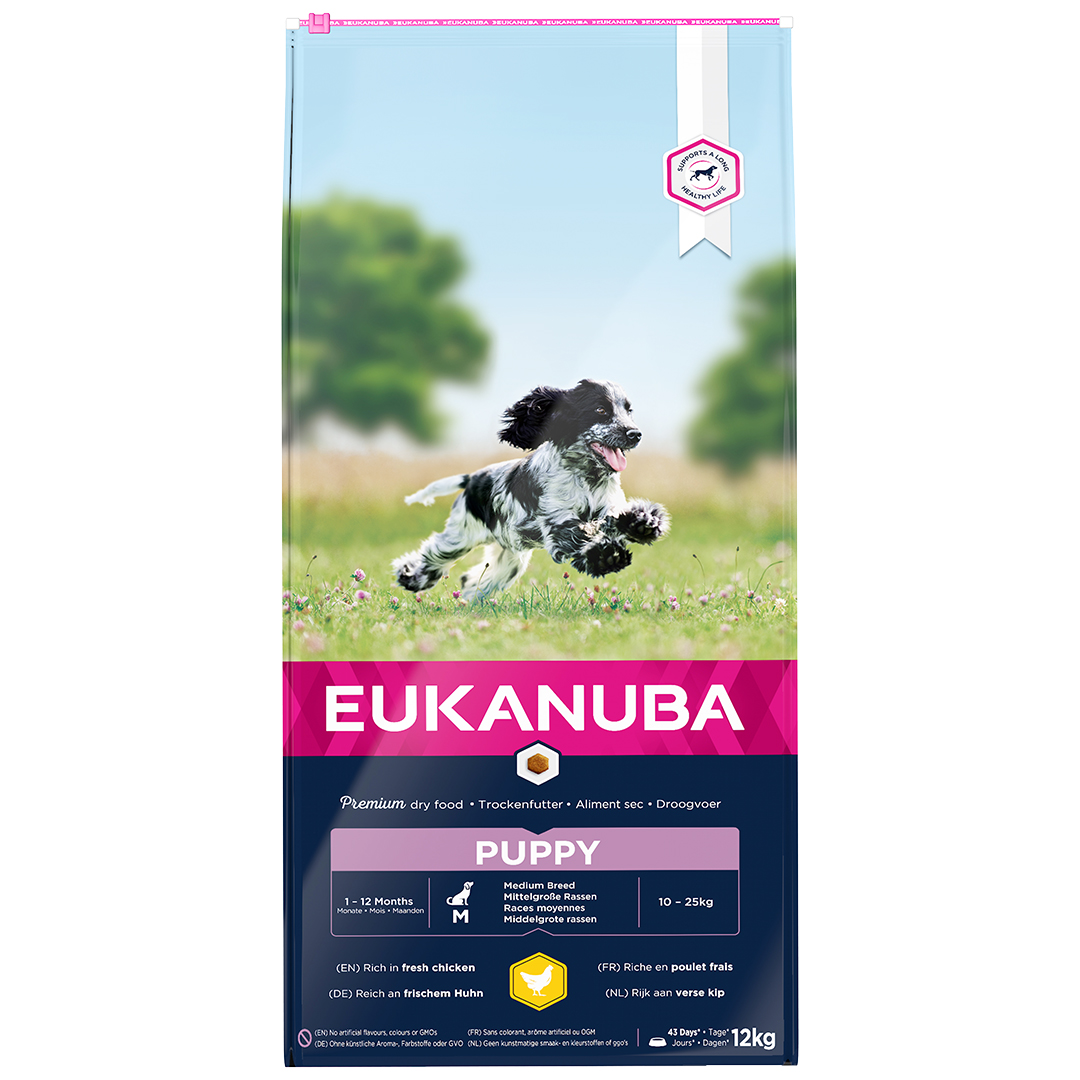 Eukanuba  Dog Growing Puppy Medium Breed 12Kg  