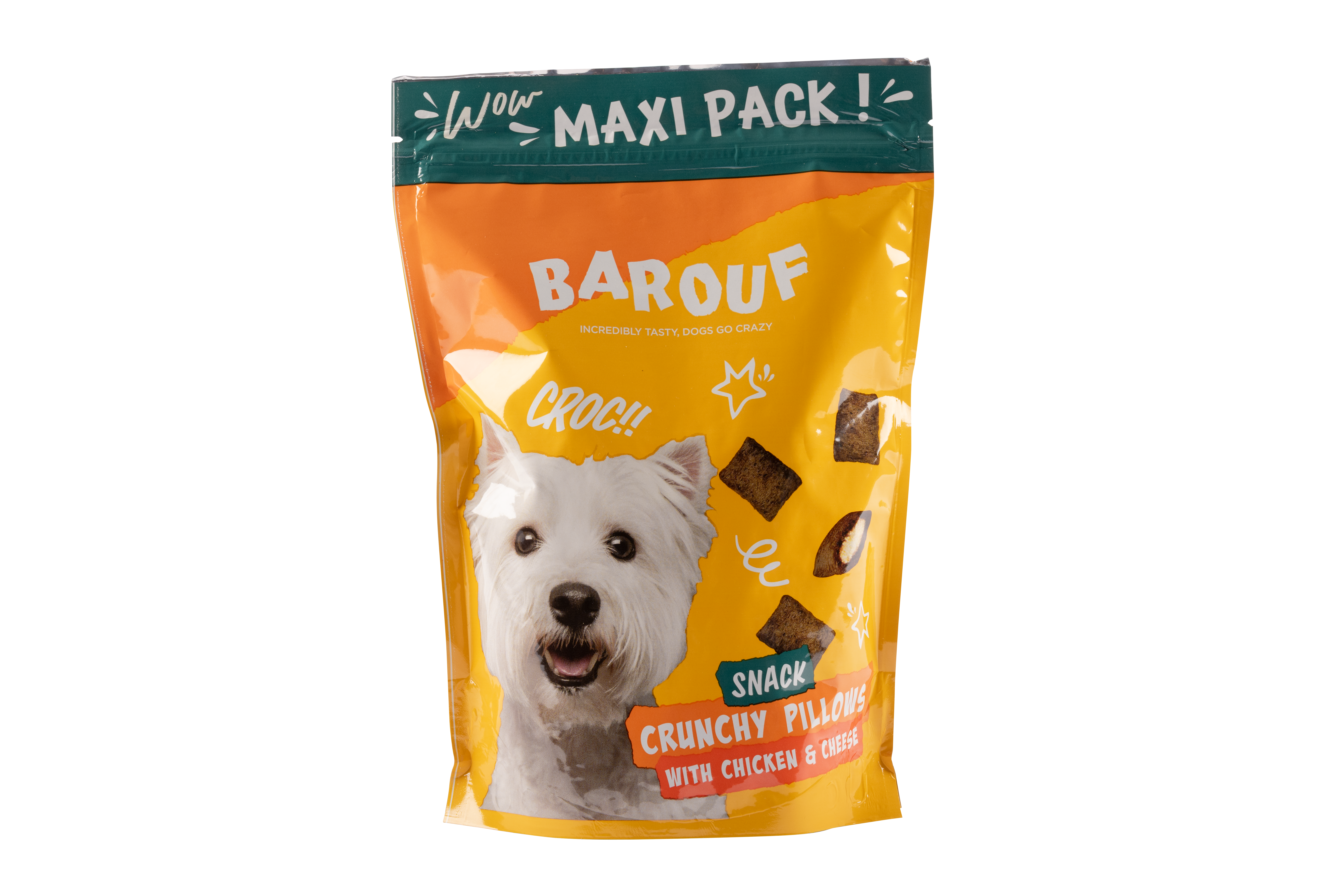 300G BAROUF CHIEN CRUNCHY PILLOWS - MAXI PACK