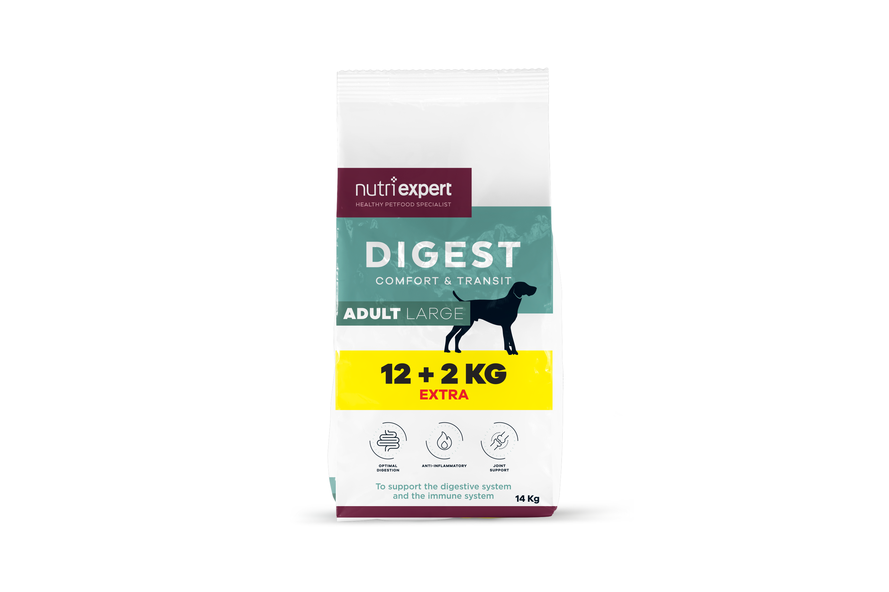 Nutri Expert Digest Brokken Grote Hond Adult Lam 12+2Kg