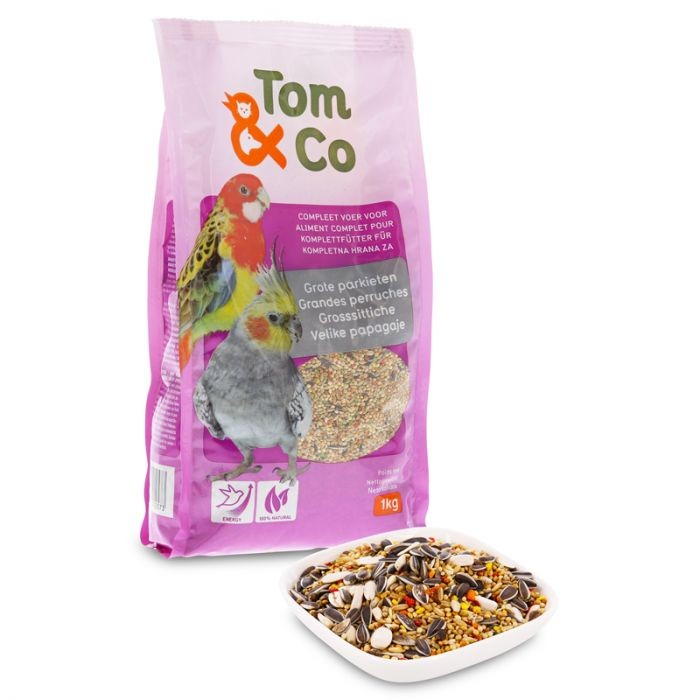 Tom&Co Mengeling Grote Parkieten 1Kg