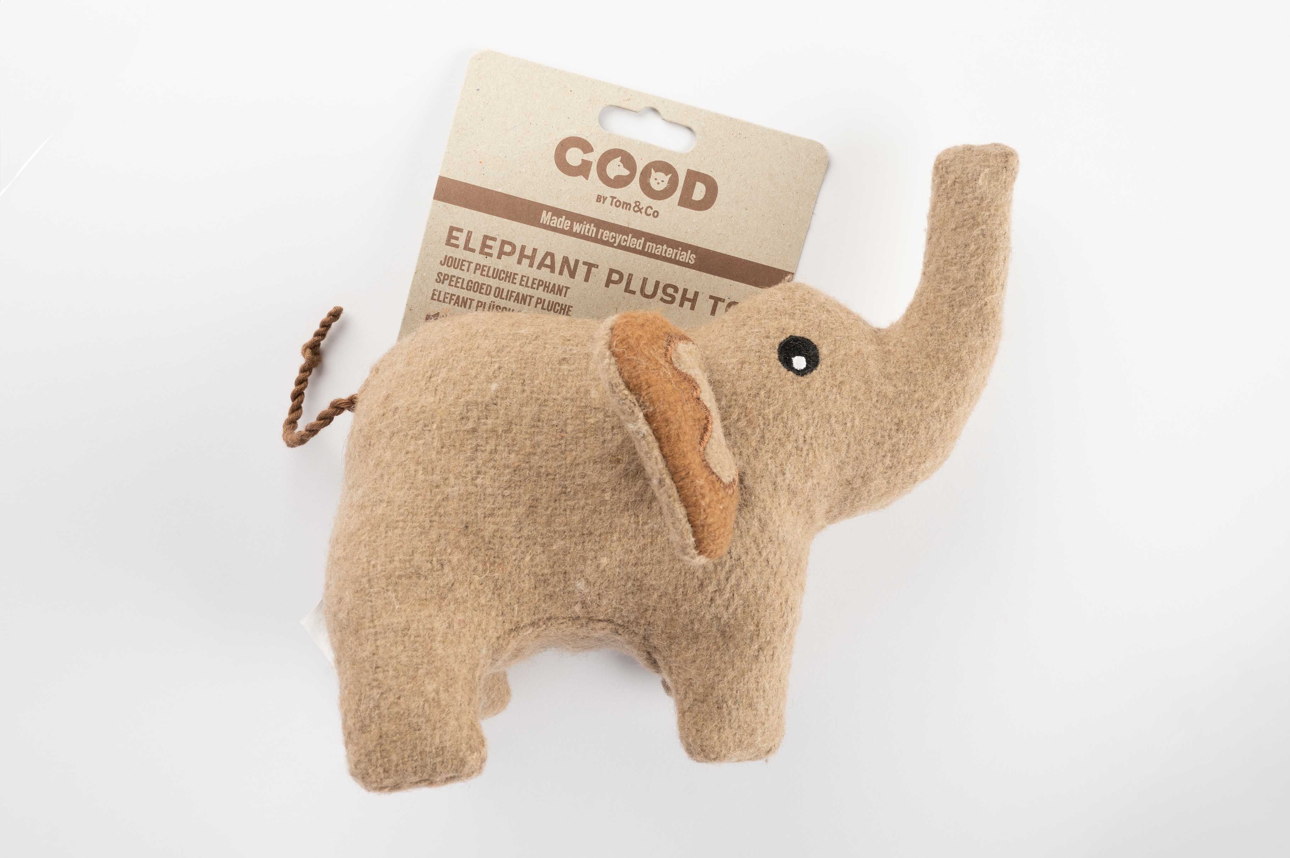 Speelgoed | Knuffel olifant | Hond | 26cm