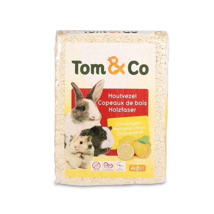 Tom&Co Copeaux De Bois Citron 4Kg