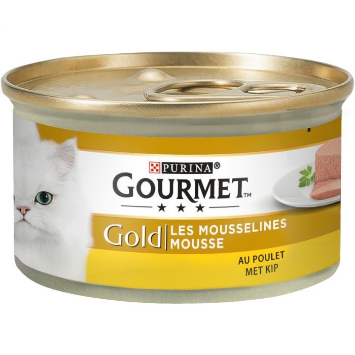 Gourmet Gold Mousseline Au Poulet  85G