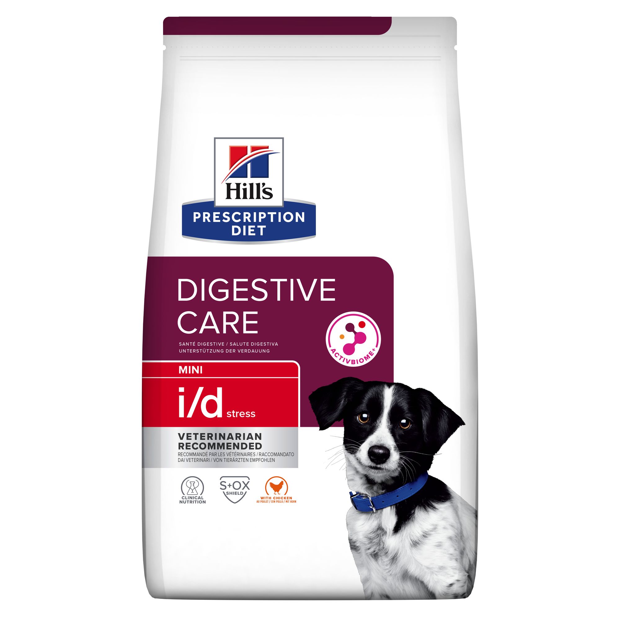 HILL'S PRESCRIPTION DIET CHIEN I/D STRESS DIGESTIVE MINI PO 6KG