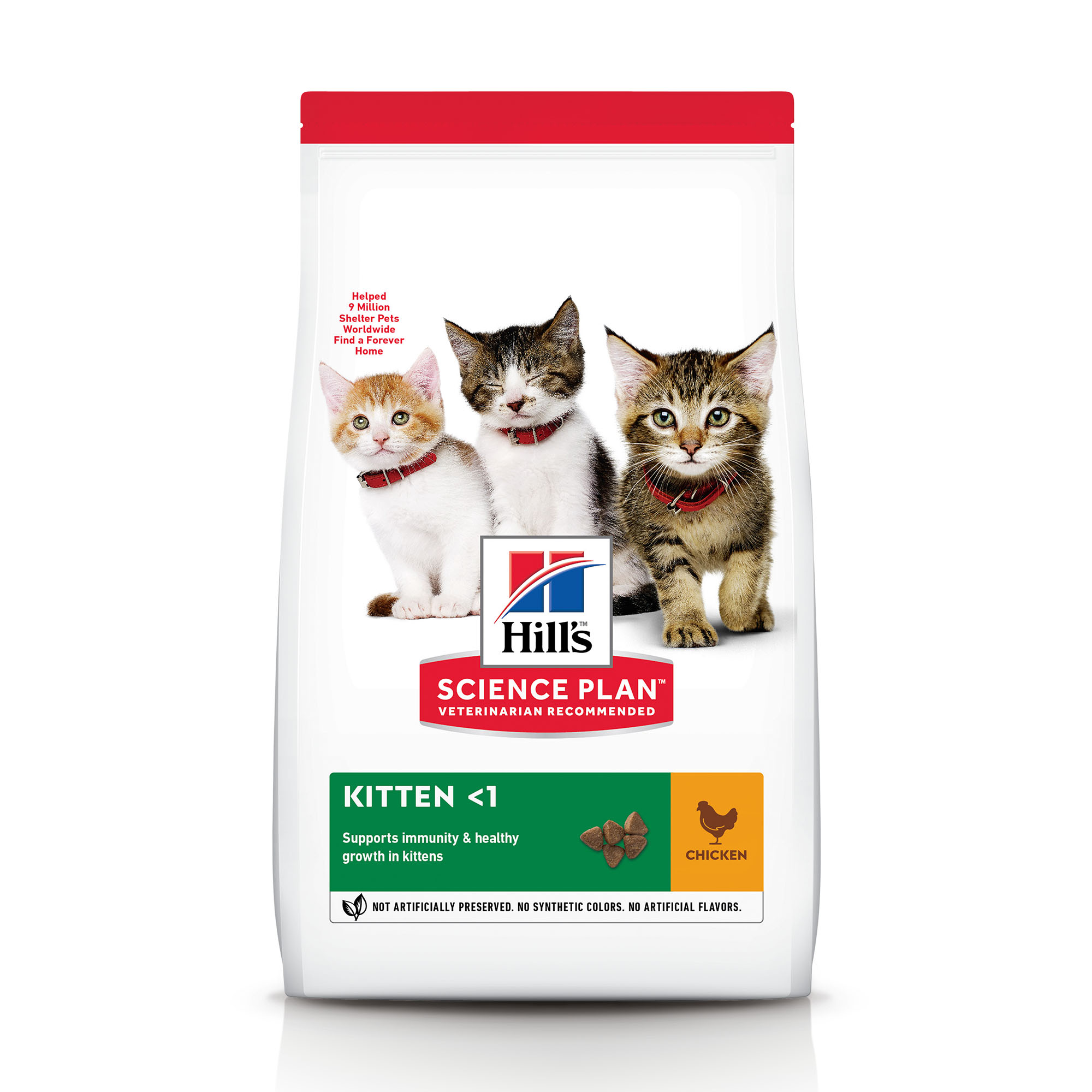 Hill's Science Plan Kitten croquettes pour chaton au poulet 1.5 kg