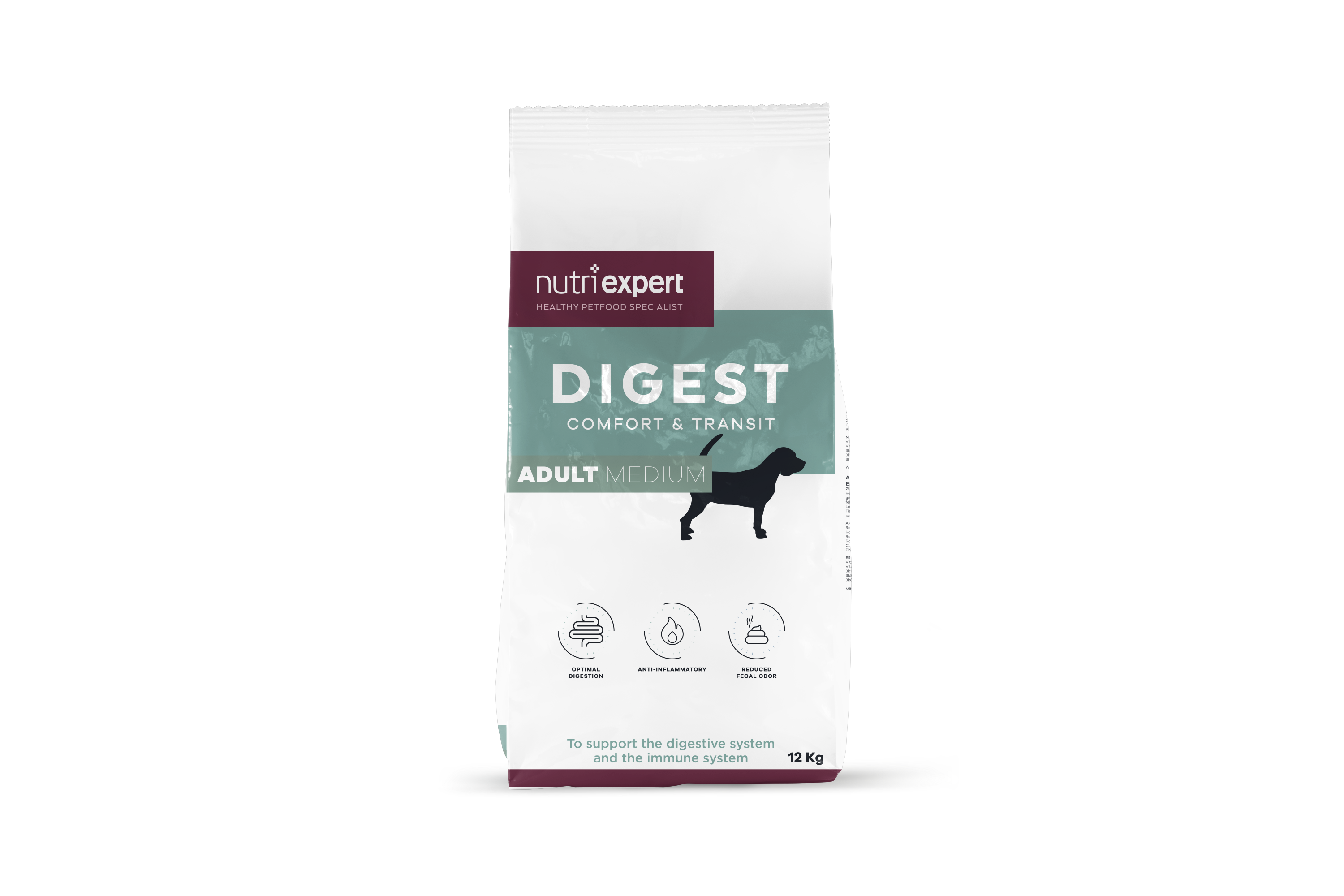Hondenbrokken | Digest | Confort & Transit | Adult/ Middelgroot | Lam | 12kg