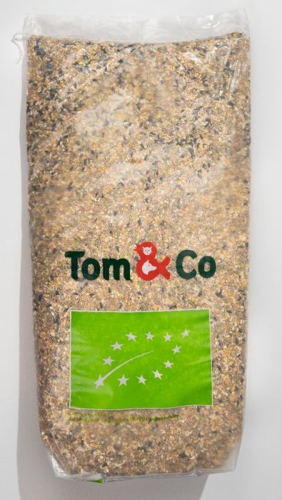 Tom&Co Bio Kippengraan + Legkorrel 20Kg