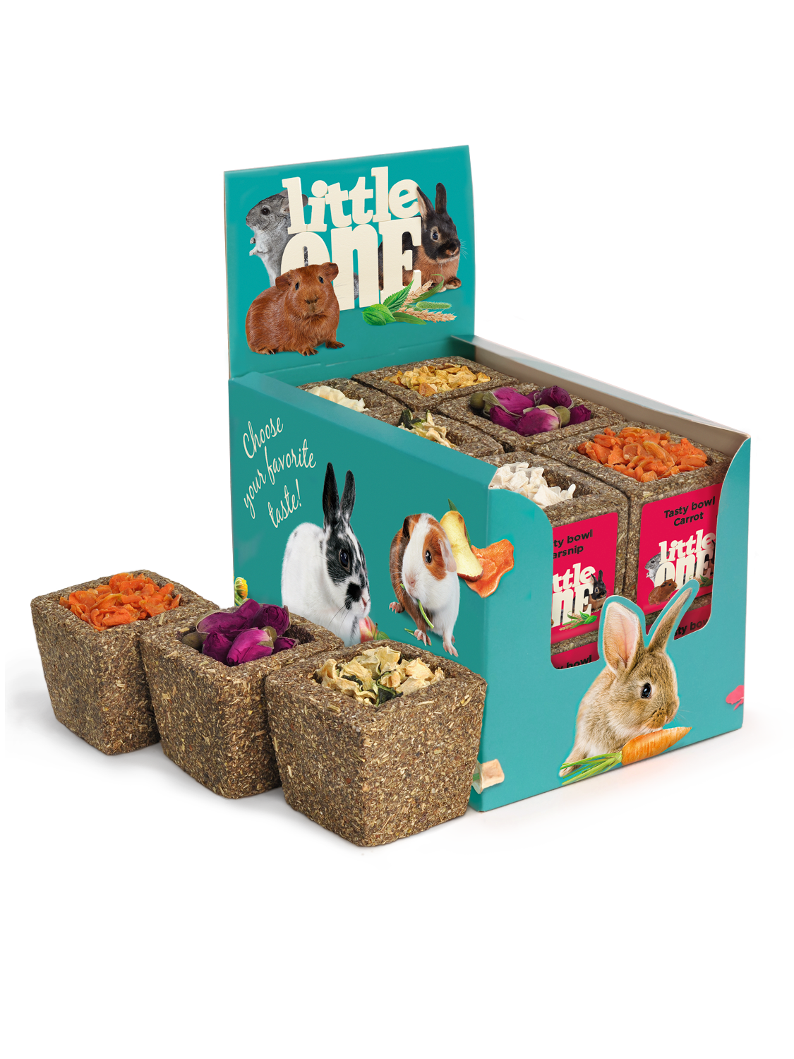 Friandise pour petits mammifères 60g