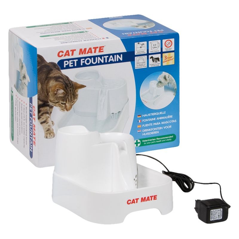  Cat Mate Drinkfontein  Wit