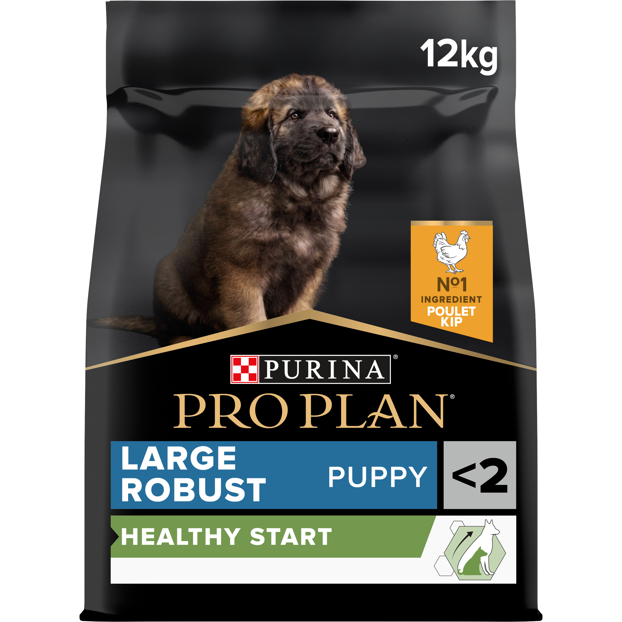 Pro Plan Croquettes | Healty Start | Chien (Junior / Grand / Robuste) | Poulet | 12kg