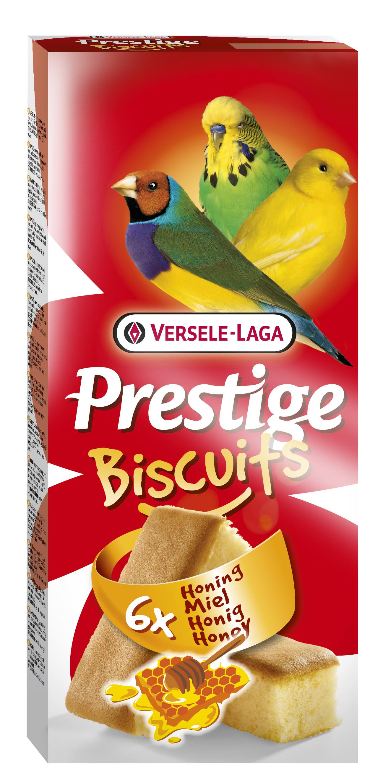 Versele Laga Prestige Biscuit Honing - 6 St 70G  