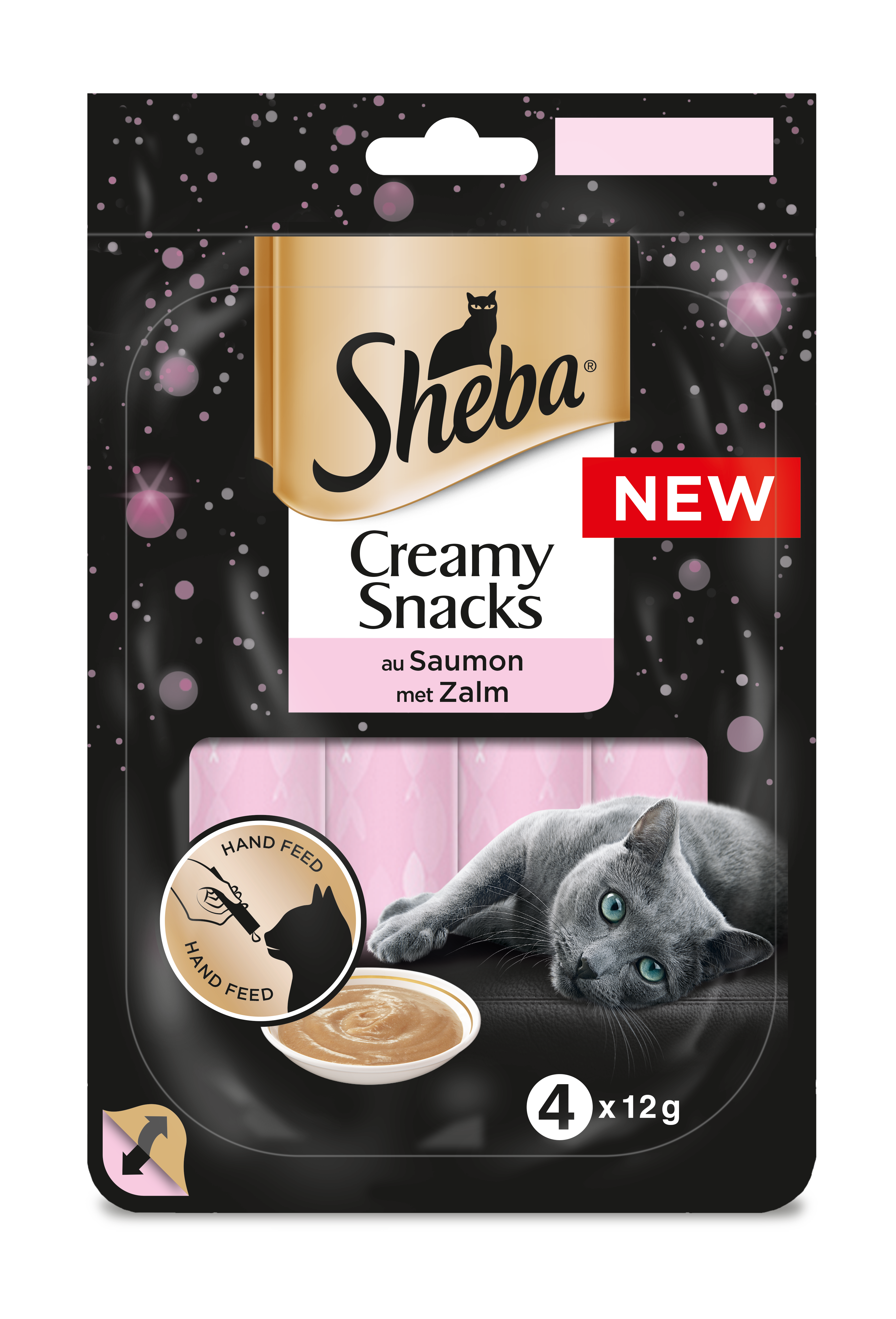 SHEBA CREAMY SNACKS ZALM