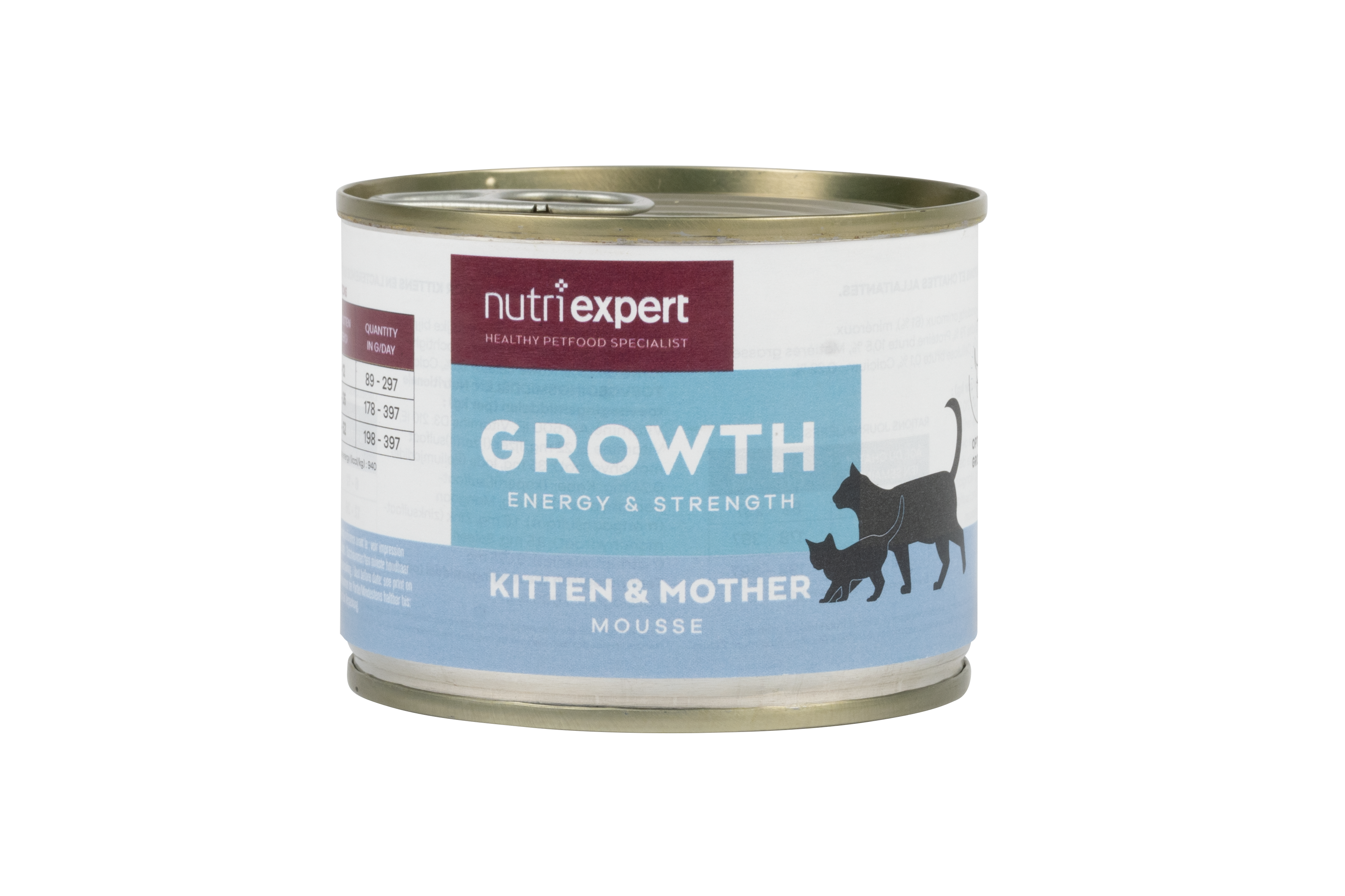 Nutri Expert Conserve | Mousse | Growth | Energy & Strength | Chat (Junior) | 200g